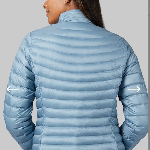 32 Degrees Vibrant Blue Quilted Jacket - Picture 13 of 14